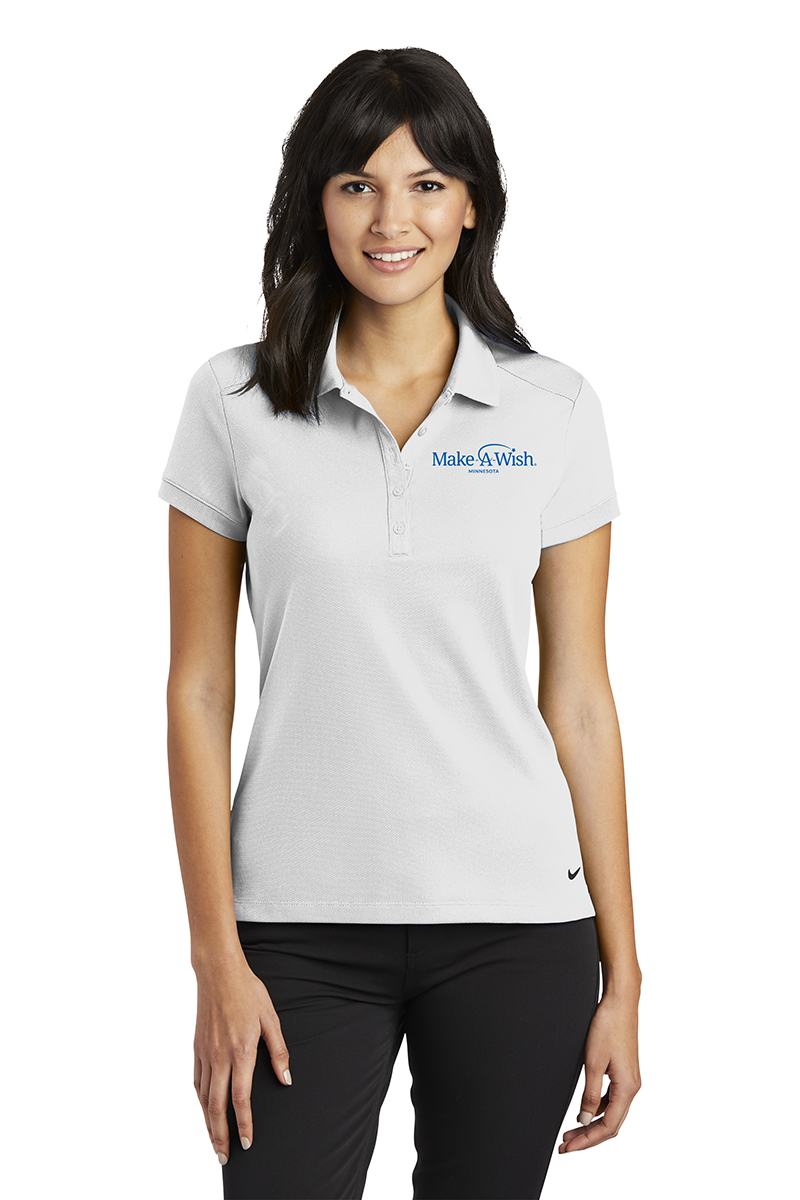 Nike Ladies Dri-Fit Solid Icon Pique Polo
