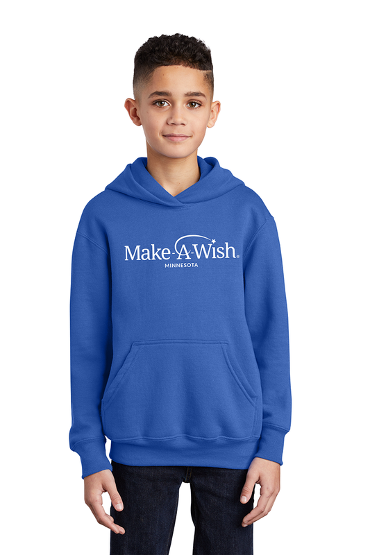 Port & Company Youth Unisex Core Fleece Pullover Hooded Sweatshirt